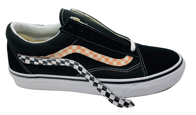 Vans old skool clearance velcro side stripe