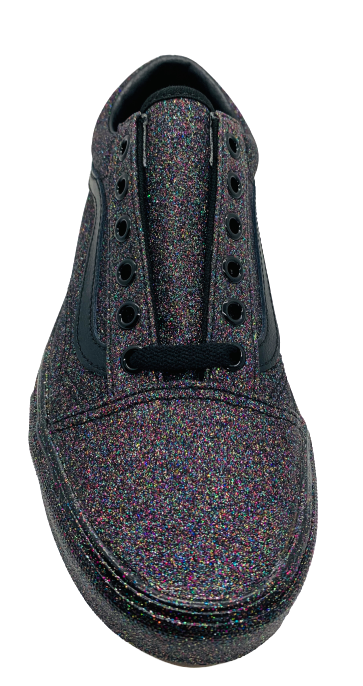 Vans top rainbow glitter