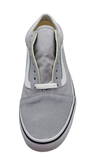 Vans old skool gray 2025 dawn & true white