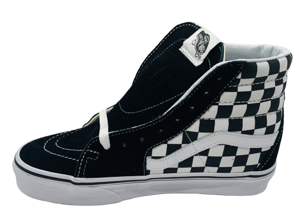 Vans sk8 hi checkerboard blur deals