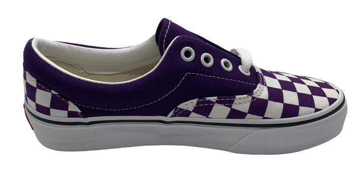Vans Era Checkerboard 6.5 Violet True White