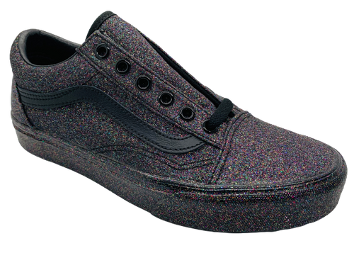 VANS OLD SKOOL (RAINBOW GLITTER/BLACK)