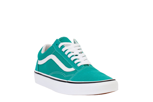Vans turquoise old sales skool